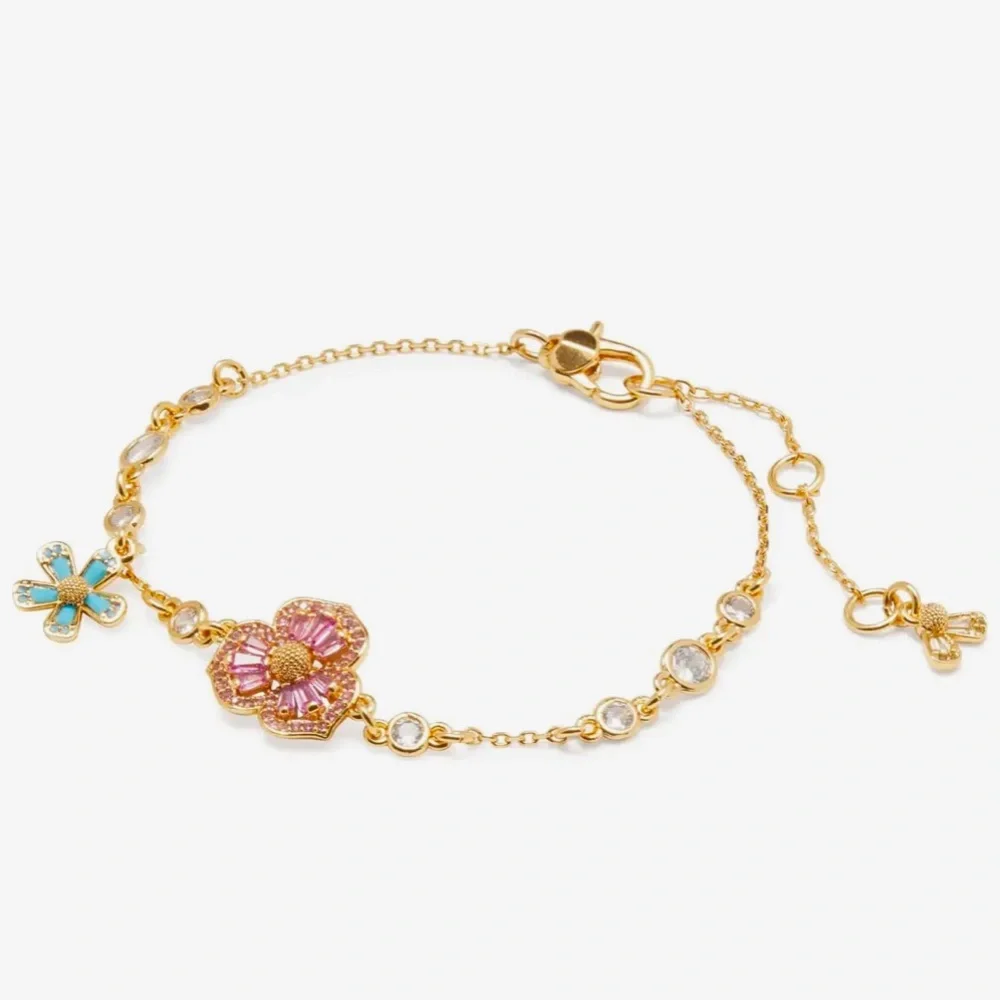 $128 Kate Spade Fleurette Line Bracelet - Picture 7 of 7